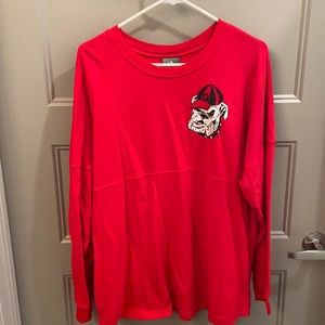 Georgia Bulldogs oversized long sleeve